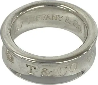 Tiffany & Co. Silver Silver 925 Band Ring (Pre-Owned)
