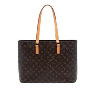 Louis Vuitton Pre-owned Tote Bags, female, Brown, Size: ONE SIZE Pre-owned The Luco Tote Bag