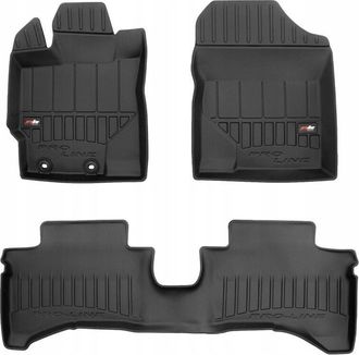 OEM Alfombras Y Felpas De Goma Toyota Yaris 3 H&iacute;brido 2011-2020 3d Trough