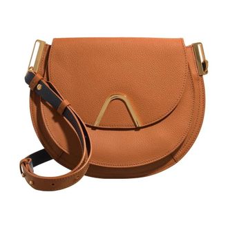 Coccinelle Tassen, Dames, Bruin, ONE Size, Leer, Cowhide Crossbody Bag