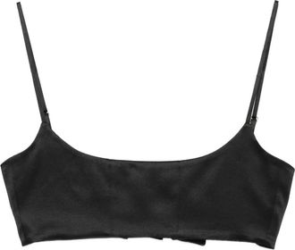 DANAMÉ Top con fibbia - Nero