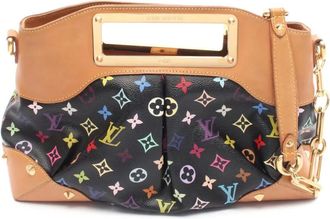 Louis Vuitton Borsa a mano Judy MM con monogramma multicolore 2011 - Nero