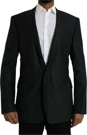 Dolce & Gabbana Jkt 4017-P Blazer - Heren - Blazers - Zwart - 2XL - Jassen
