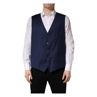 Dolce & Gabbana Heren, Pakken, Blauw, Maat: 3XL Zijde