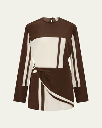 Sir. Destino Twist Mini Dress