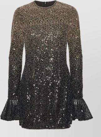 Rotate sequined fitted mini dress