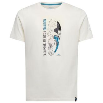 La Sportiva Solution T-Shirt f&uuml;r Herren | wei&szlig;/grau
