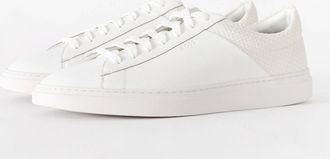 HUGO BOSS Mens BOSS Orange Kieran Tenn Lwvpu Mens Trainers - White 100 - Size: 10