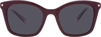 Polaroid Polarized Grey Cat Eye Ladies Sunglasses PLD 4110/S/X 0LHF/M9 51