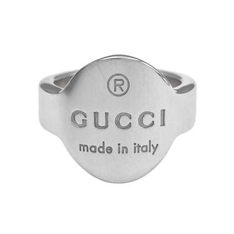 Gucci Silver Silver 925 Band Ring (Pre-Owned)