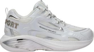 Plein Sport Pegasus Lo-Top Sneakers - unisex - Hardloopschoenen - Wit - 39 EU - Fitness