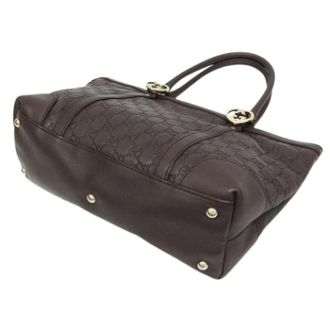 Gucci Pre-owned Tela bolsos-gucci - Pre-owned - Mujer - Marr&oacute;n - ONE SIZE