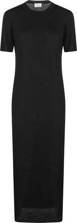 Saint Laurent Maxi Jurk - Dames - Maxi kleedjes - Zwart - L - Kleedjes