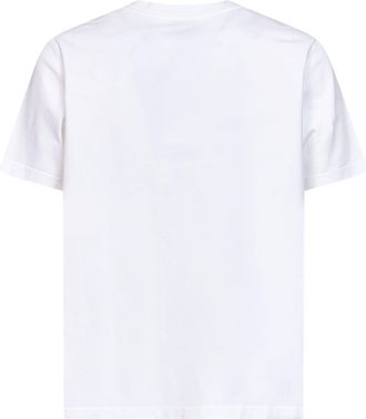 Casablanca Mens T-Shirt Sport Type White Organic Cotton T-Shirts And Polos