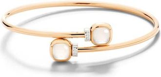 POMELLATO Nudo Milky Quartz Cuff Bracelet at Nordstrom