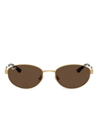 Ray-Ban Occhiali da sole ovali - Oro
