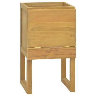 vidaXL Mueble De Ba&ntilde;o Madera Maciza De Teca 41x40x75 Cm Vidaxl