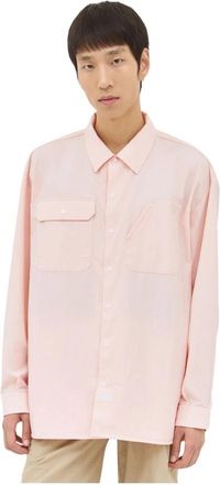 Dickies Oversized werkschirt met achterpaneel - Heren - Casual Overhemden - Roze - XS - Polyester - Overhemden