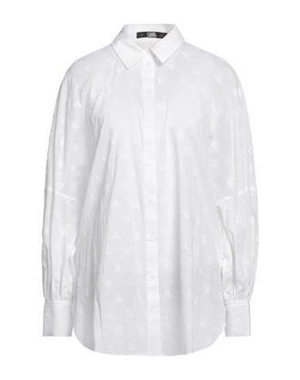 Karl Lagerfeld KL MONOGRAM COTTON SHIRT