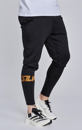 Siksilk Mens Black Dynamic Joggers XXL