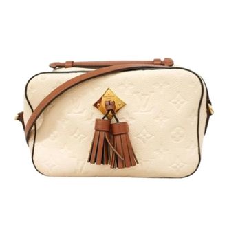Louis Vuitton Pre-owned Cross Body Bags, female, Beige, Size: ONE SIZE Pre-owned Vintage Canvas Shoulder Bag