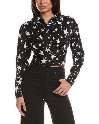 Chaser Silky Stretch Woven Agnes Blouse