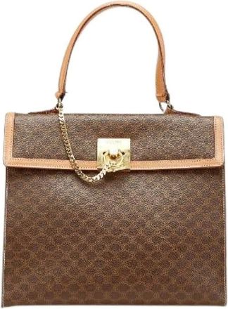 Celine Pre-owned Handbags, female, Brown, Size: ONE SIZE Pre-owned Vintage Handbag