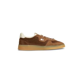 Tommy Jeans Su&egrave;de leren sneakers THE GREENWICH