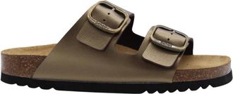 Scholl Comfortabele Slipper voor Mannen en Vrouwen - Dames - Sandalen - Bruin - 37 EU - Schoenen