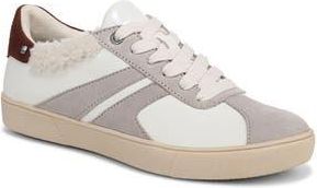 Naturalizer Medina Faux Fur Collar Sneaker in Warm White/Soft Mink at Nordstrom Rack, Size 10