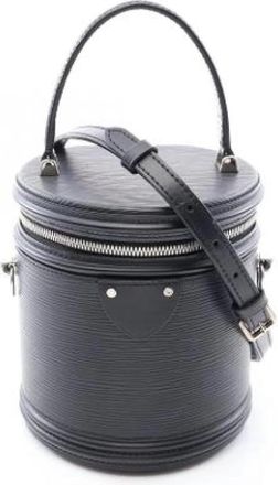 Louis Vuitton Pre-owned Cannes 2-Weg Handtas - Dames - Vintage Tas - Zwart - ONE Size - Leer - Vintage