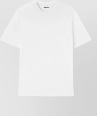 Jil Sander crew neck straight cut short sleeve t-shirt