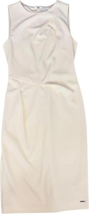 Calvin Klein Draped Sleeveless Dress