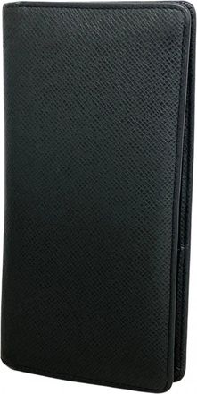 Louis Vuitton Noir Long Wallet (Bi-Fold) (Pre-Owned)
