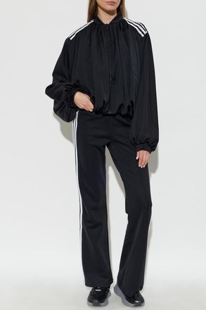 adidas Sweatshirt With Puff Sleeves, Womens, Black