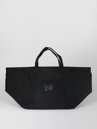 Needles butterfly motif tote bag dual handles