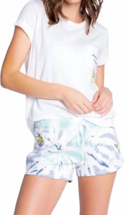 PJ Salvage Smiley Daydream Doodles Short In Navy
