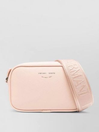 Emporio Armani camera shoulder bag adjustable strap design