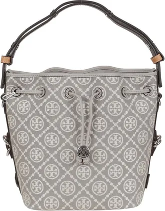 Tory Burch T Monogram Utility Bucket Bag