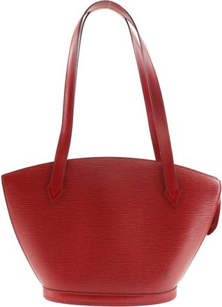Louis Vuitton Saint Jacques Epi Leather Red Leather Handbag (Pre-Owned)