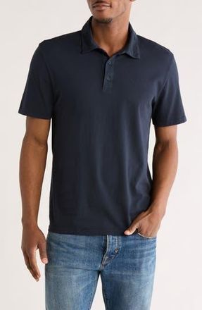 Vince Garment Dyed Cotton Polo in Washed Coastal at Nordstrom Rack, Size Xx-Large