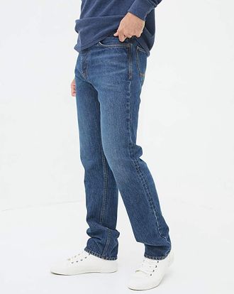 FatFace Straight Fit Jean - Indigo
