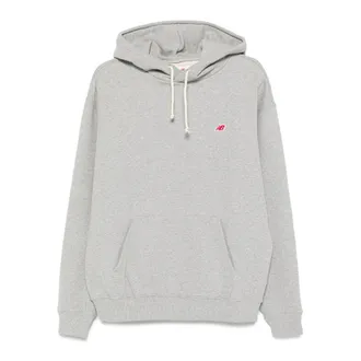 New Balance Logo-embroidered Hoodie