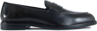 WALK LONDON Walk London Mens Putney Shoes - Black Leather - Size UK 10