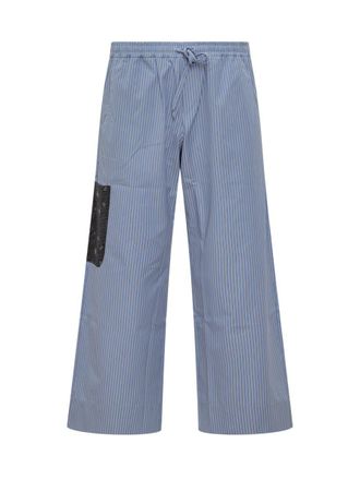 Pierre-Louis Mascia Cotton And Silk Trousers