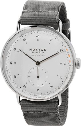 NOMOS Glash&uuml;tte Metro Neomatik Automatic White Dial Mens Watch 1165