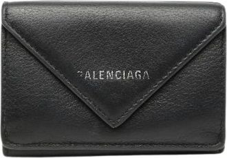 Balenciaga Pre-owned Wallets, female, Black, Size: ONE SIZE Pre-owned Leather wallets