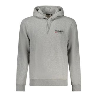 Napapijri Heren, Sweatshirts & Hoodies, Grijs, Maat: 2XL Fleece
