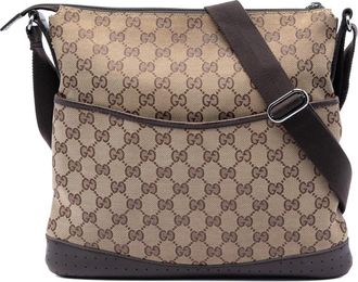 Gucci Pre-owned Gucci GG Canvas Crossbody Unisex RCM6HZVT1A00LJLG