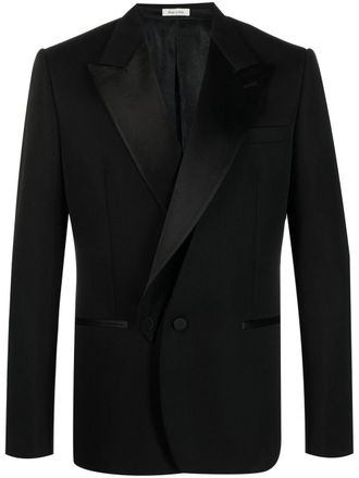 Alexander McQueen Blazer doppiopetto - Nero
